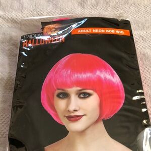 Ladies adult wig. Neon color. Great for Halloween. One size.  New in package. 💐🌹